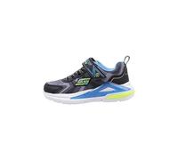 Skechers 401660l Bkyb, Sneaker Bambini e ragazzi, Black Charcoal Textile Yellow Blue Trim, 31 EU