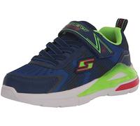 Skechers 401660l Nvlm, Sneaker Bambini e ragazzi, Navy Textile Lime Red Trim, 30 EU