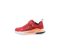 Skechers 401660l Rdor, Sneaker Bambini e ragazzi, Red Textile Orange Black Trim, 35.5 EU
