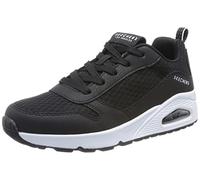 Skechers 403667l Nero, Scarpe da ginnastica Bambini e ragazzi, Tessuto Sintetico Nero Con Finiture Bianche, 39.5 EU