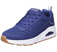Skechers 403667l Nvy, Scarpe da Ginnastica Uomo, Bordo Bianco in Tessuto Sintetico Blu Navy, 39.5 EU