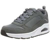 Skechers 403677l Char, Scarpe da ginnastica Bambini e ragazzi, Rivestimento Grigio Sintetico In Pelle Scamosciata Antracite, 27.5 EU