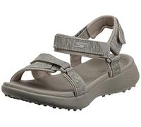 Skechers 600 Sandali da Golf Senza Punte, Scarpe Donna, Tortora, 38 EU