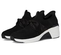 Skechers A Wedge-Enzie - Sneaker da Donna Senza Mani, Nero, 40 EU