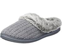 Skechers Accogliente Falò, Scarpe da ginnastica Donna, Grigio, 40 EU