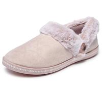 Skechers Accogliente Pane Tostato Fresco Di Falò, Pantofole Donna, Fard Microfibra Pelliccia Sintetica, 39.5 EU