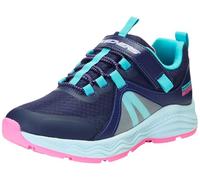 Skechers Adventure Blitz, Scarpe da Ginnastica Bambine e Ragazze, Navy Turqoise, 35.5 EU