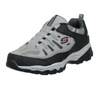 Skechers Sport Men's Afterburn M. Fit Wonted Loafer,Gray/Black,12 M US