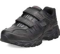 Skechers After Burn Memory Fit-Final Cut, Sneakers Uomo, Nero, 46 EU X-Ancho