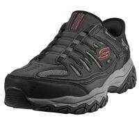 Skechers Afterburn M. Fit Ridgeburn Slip-in, Nero/Carbone, 39.5 EU
