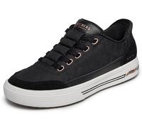 Skechers Arcade-Cuddle Steps - Slip da donna ad arco, Nero/Bianco, 12
