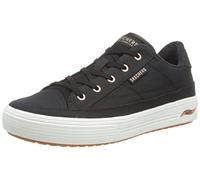 Skechers Arcade Fit Arcade, Scarpe da ginnastica Donna, Tela Nera Bordo Oro Rosa, 38 EU