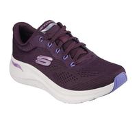 Skechers Arch Fit 2.0 Big League, Scarpe da Ginnastica Donna, Plum Mesh/Multi Trim, 37 EU