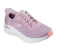 Skechers Arch Fit 2.0 Easy Chic, Scarpe da Ginnastica Donna, Mauve Mesh/Multi Trim, 38.5 EU