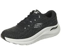 Skechers Arch Fit 2.0 Road Wave, Scarpe da Ginnastica Uomo, Nero, 45 EU
