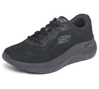 Skechers Arch Fit 2.0 SR Thuana Health Care Professional Scarpa Donna, Tessuto Sintetico Nero, 38 EU
