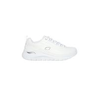 Skechers Donna Arch Fit 2.0 - Star Bound Sneaker in Bianco/Argento, Taglia 36.5
