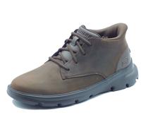 Skechers Arch Fit 205514 Ridley Cocoa Scarponcini per Uomo in pelle marrone