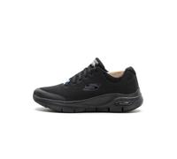 Skechers per uomo. 232040 Scarpe Arch Fit nero (41), Tessuto, Basso, Stringhe, Casual, Sportivo, Multisport