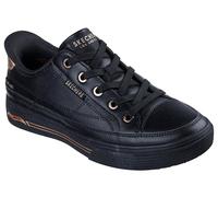 Skechers Arch Fit Arcade-Catch Ya Ther Hands Free Slip-ins, Scarpe da Ginnastica Donna, Nero/Nero, 39 EU