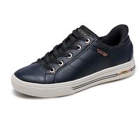 Skechers Arch Fit Arcade-Ease-n - Sneaker da donna senza mani, nero, 38.5 EU