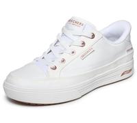 Skechers Arch Fit Arcade-See Ya There - Sneaker da Donna Senza Mani, Bianco, 37 EU
