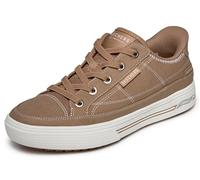 Skechers Arch Fit Arcade-See Ya There - Sneaker da Donna Senza Mani, Cammello, 39.5 EU
