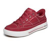Skechers Arch Fit Arcade-See Ya There - Sneaker da Donna Senza Mani, Rosso, 39 EU