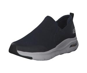 Skechers Arch Fit Banlin, Sneaker Uomo, Navy Mesh/Synthetic/Trim, 42 EU