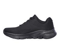 Skechers Arch Fit Big Appeal, Scarpe da Ginnastica Donna, Nero Black Mesh Trim, 36 EU Larga