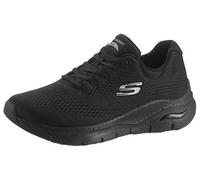 Skechers Arch Fit Big Appeal, Scarpe da Ginnastica Donna, Nero Black Mesh Trim, 37 EU