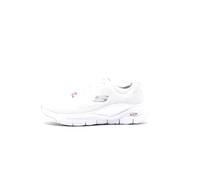 Skechers Arch Fit Big Appeal, Scarpe da Ginnastica Donna, Wnvr Bianco Navy Rosso, 37 EU