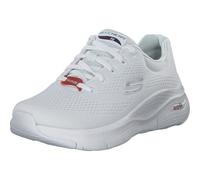 Skechers Arch Fit Big Appeal, Scarpe da Ginnastica Donna, Wnvr Bianco Navy Rosso, 41 EU