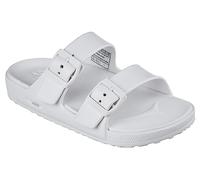 Skechers Arch Fit Cali Breeze 2.0, Zoccoli Donna, Bianco, 40 EU
