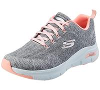 Skechers Arch Fit Comfy Wave, Scarpe Donna, Gray Pink, 40 EU