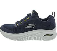 Skechers Arch Fit D'lux Sumner, Sneaker Uomo, Navy Lime, 44 EU