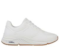 Skechers Arch Fit S-miles Mile Makers, Scarpe da Ginnastica Basse Donna, Bianco, 40 EU