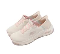 Skechers Arch Fit-Fresh Flare Slip-Ins Off White Pink Women Casual 149568-OFPK