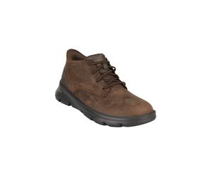 Skechers Arch Fit Garza Polacchine uomo in pelle - moro