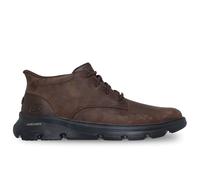 Skechers Arch Fit Garza Ridley Stivaletti Uomo, Pelle di Cacao Sintetica, 41 EU