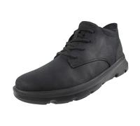 Skechers Arch Fit Garza Ridley, Stivaletto Uomo, Black Leather/Synthetic, 41.5 EU