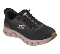 Skechers Donna Slip-ins: Arch Fit Glide-Step Pro - Golden Pace Sneaker in Nero/Rosa Oro, Taglia 40, Vegan, Lavabile in lavatrice