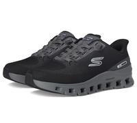 Skechers Arch Fit Glide-Step PRO, Scarpe da Ginnastica Uomo, Black Knit/Charcoal Pu, 39 EU