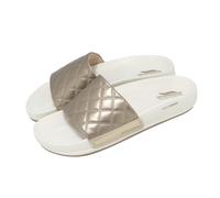 Skechers Arch Fit Hyper Slide Gold Women Slip On Casual Sandal 141711-GLD