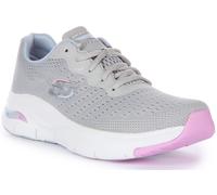 Skechers Arch Fit Infinity Comfort Lace Up Trainer Blu Multi Donna EU 36-41