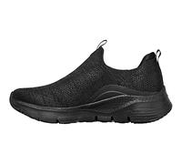 Skechers Arch Fit Keep It Up, Scarpe Da Ginnastica Donna, Black Dark, 36.5 EU