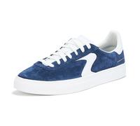 Skechers Arch Fit Legend Hamor Sneaker da Uomo, Navy Pig Suede Duraleather White Trim, 45 EU