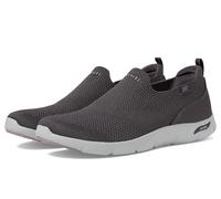 Skechers Arch Fit Refine Iris, Scarpe da Ginnastica Donna, Carbone, 37 EU