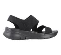 Skechers - Arch Fit Sandali Piatti - - Shoes - Donna - Nero - 39 EU