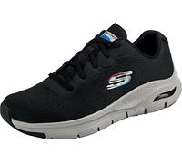 Skechers Arch Fit, Scarpe da Ginnastica Uomo, Black 001, 45 EU